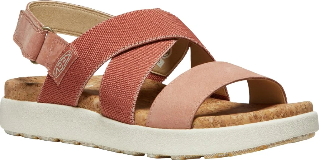 Elle Criss Cross Donna baked clay/cork