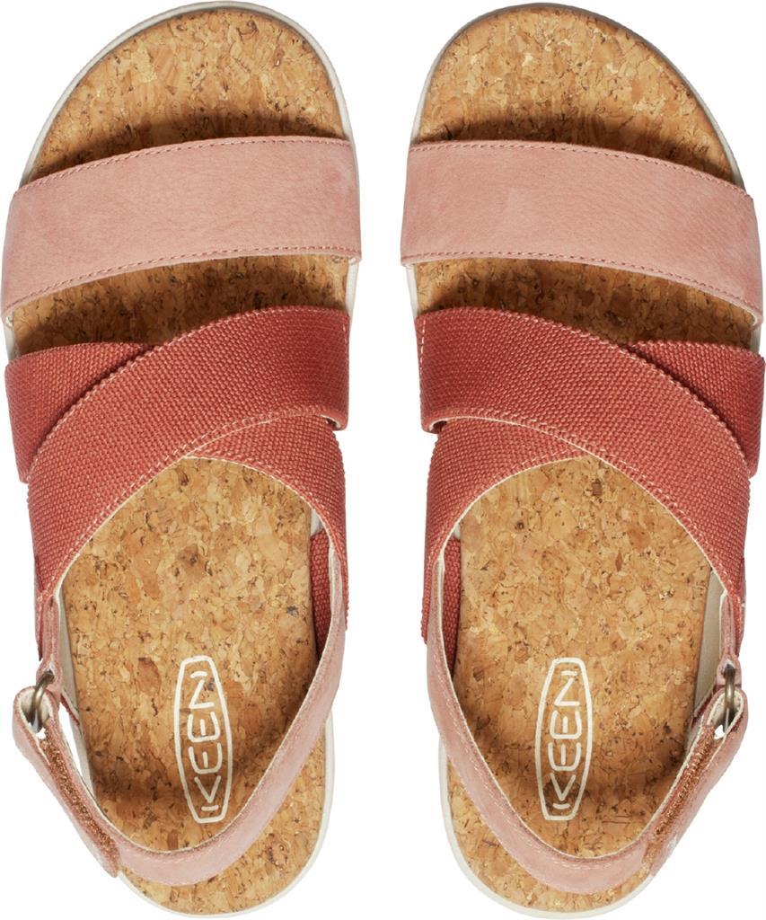 Elle Criss Cross Donna baked clay/cork - Image 2