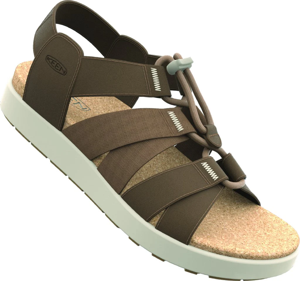 Elle Mixed Strap Donna toasted coconut/birch