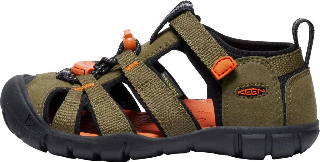 Seacamp II Cnx Bambino dark olive/gold flame - Image 8