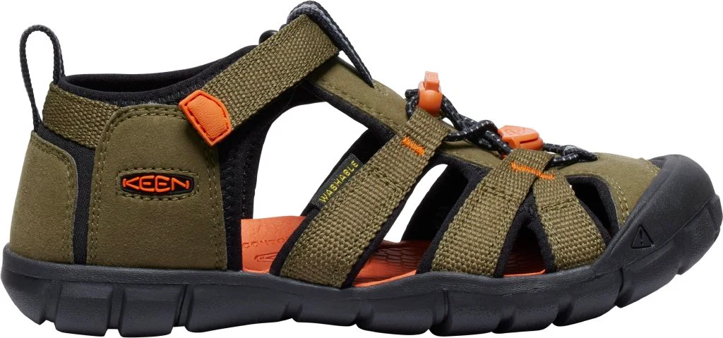 Seacamp II Cnx Bambino dark olive/gold flame - Image 3