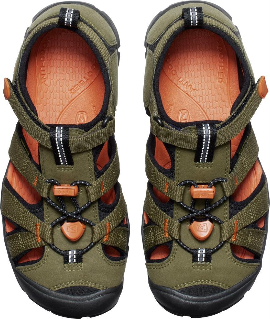 Seacamp II Cnx Bambino dark olive/gold flame - Image 5