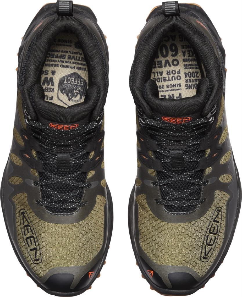 Zionic Mid Wp Uomo dark olive/scarlet ibis - Image 4
